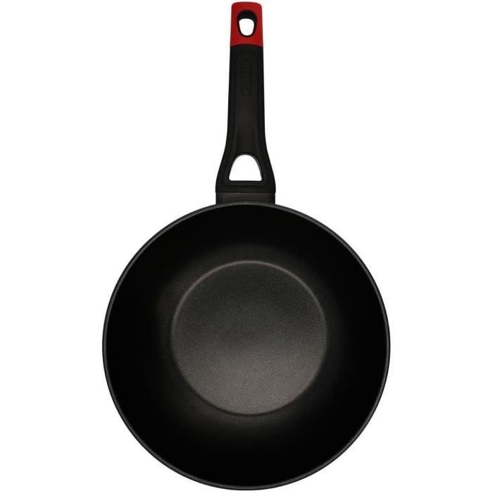 Wok - PYREX - 1455021 - Forged aluminum - Non-stick - 28 cm - PFAS-free