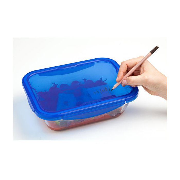 Rectangular Food Storage Containers - PYREX - Cook & Go - Set of 3 - Borosilicate Glass - Airtight Lids