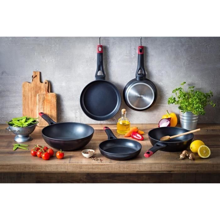 Frying pan - PYREX - 1455020 - Forged aluminum - Non-stick - 30 cm - PFAS-free