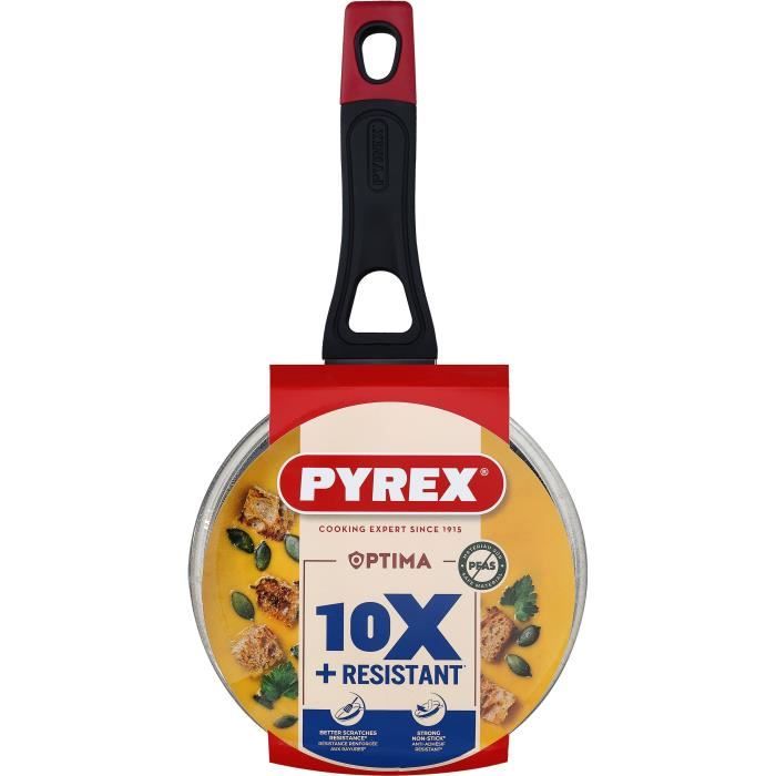 Casserole + lid - PYREX - 1455030 - Non-stick - 16 cm - PFAS-free