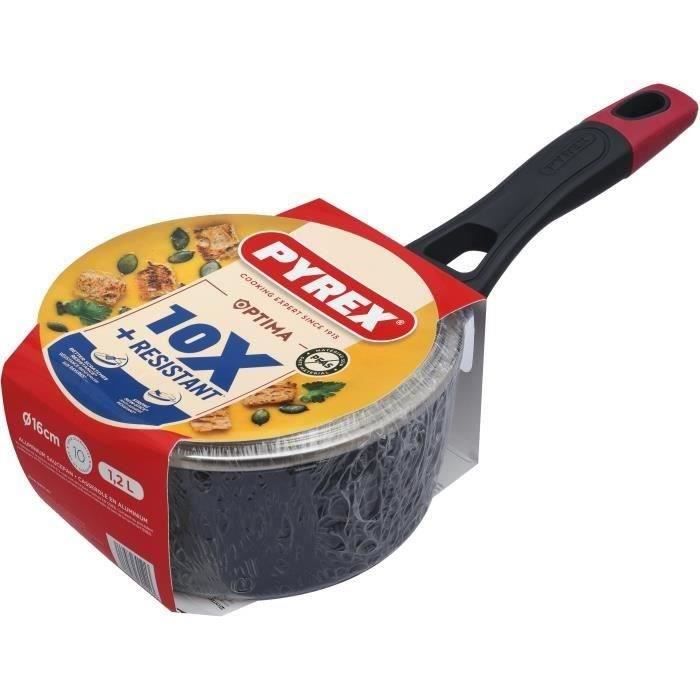 Casserole + lid - PYREX - 1455030 - Non-stick - 16 cm - PFAS-free