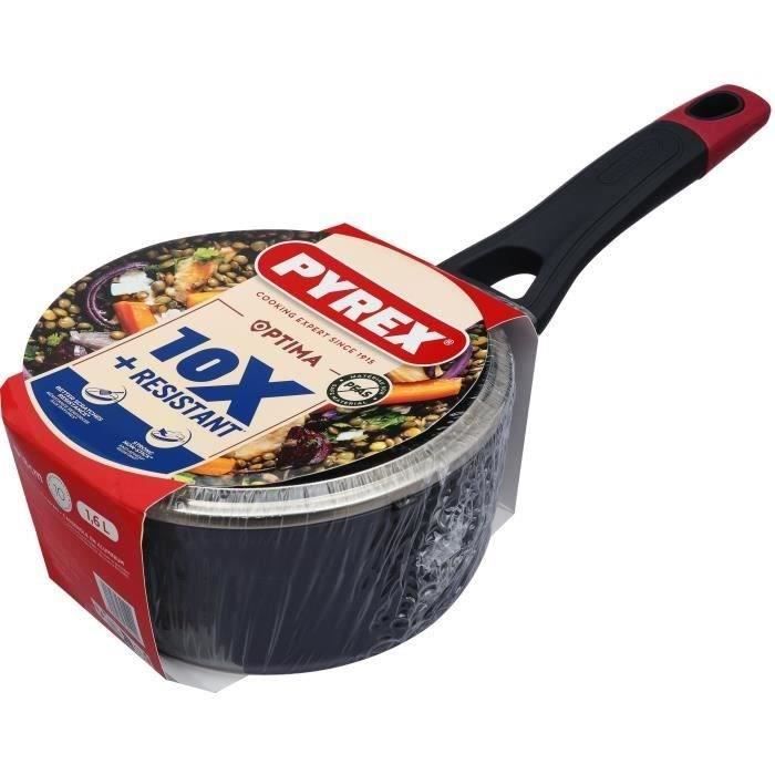Casserole + lid - PYREX - 1455031 - Non-stick - 18 cm - PFAS-free
