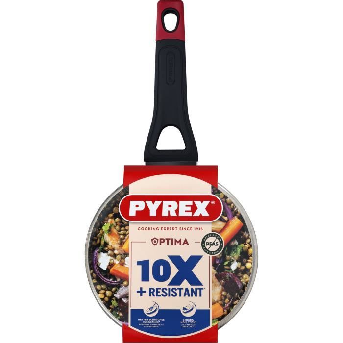 Casserole + lid - PYREX - 1455031 - Non-stick - 18 cm - PFAS-free