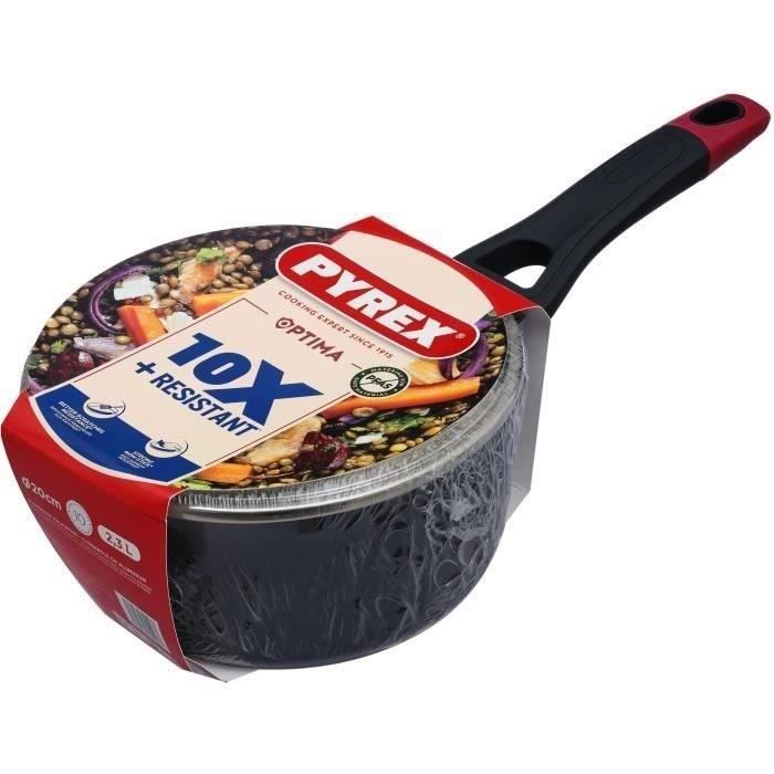 Casserole + lid - PYREX - 1455032 - Non-stick - 20 cm - PFAS-free