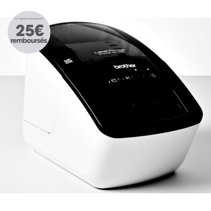 BROTHER QL-700 Labelprinter Label Printer - Thermal Paper - USB