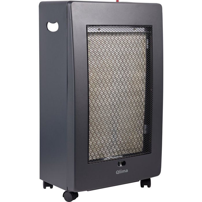 Gas Heater - Qlima - GH 825 C - 1,300 W to 2,500 W - Catalytic gas - Piezo ignition - Up to 80 m³
