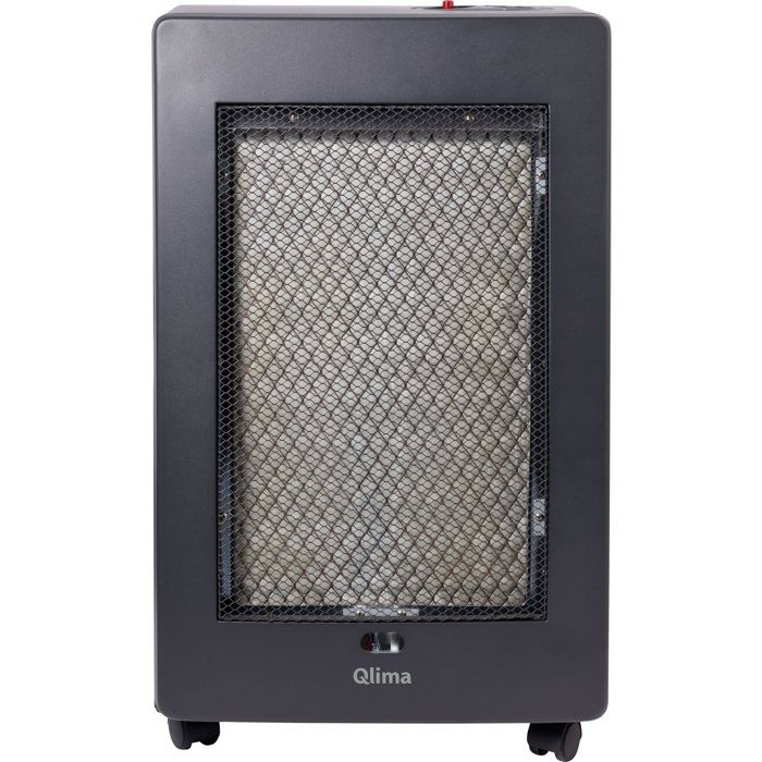 Gas Heater - Qlima - GH 825 C - 1,300 W to 2,500 W - Catalytic gas - Piezo ignition - Up to 80 m³