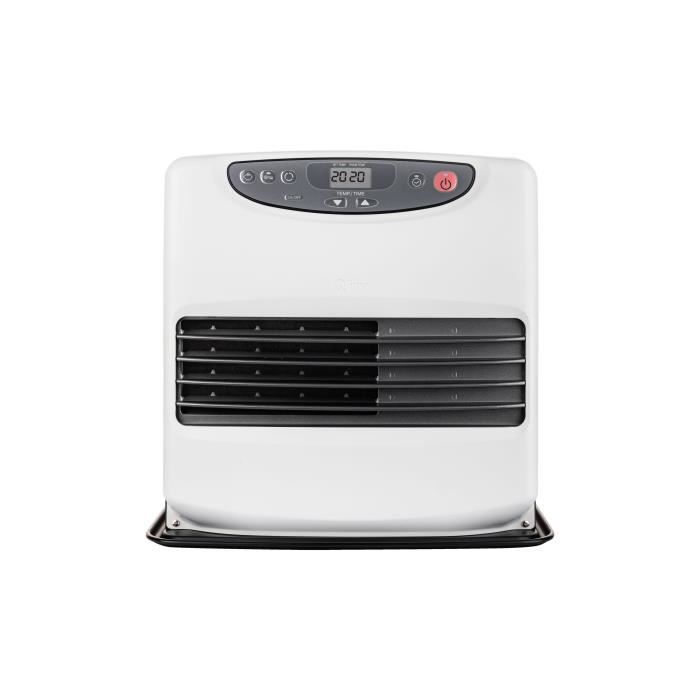 Electronic Kerosene Heater - QLIMA - SRE 9046C2 - Up to 54 m² - 9L Tank - Quiet - Black and White