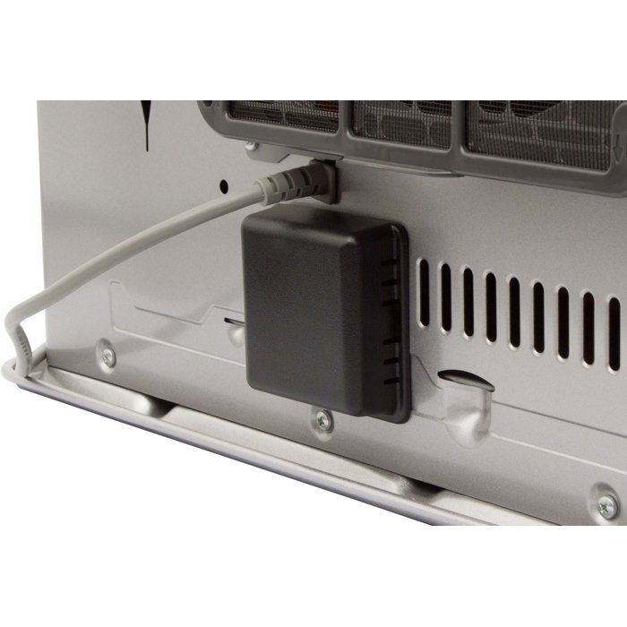 Electronic Kerosene Heater - QLIMA - SRE 9046C2 - Up to 54 m² - 9L Tank - Quiet - Black and White