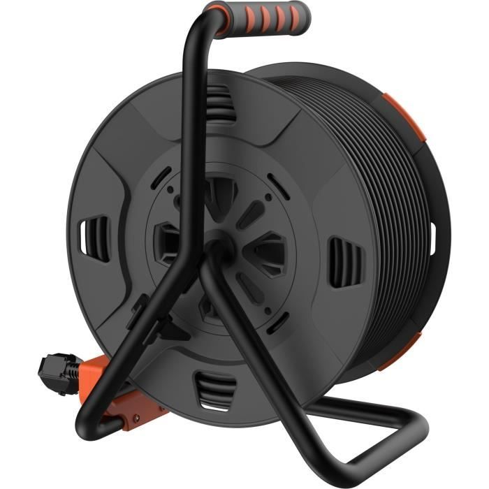 Cable reel - QUARX - DIY - 40m, H07RN-F 3G2.5mm², metal drum