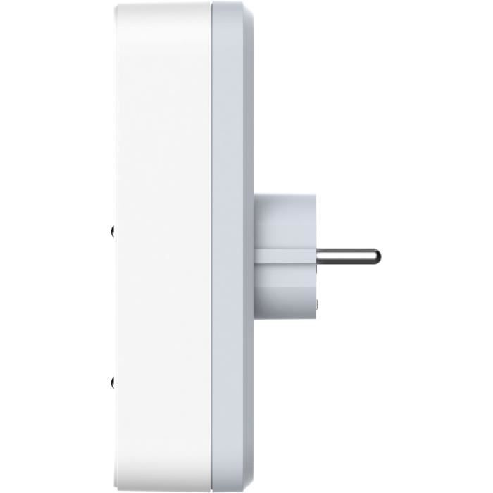Biplite - QUARX - 2P 16A - With USB-A and USB-C, NF compliant