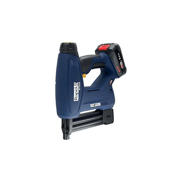 18V battery-powered stapler for 606/12-25mm - 8/15-25mm - RAPID - BTX606 - Case + 2.5Ah battery + charger