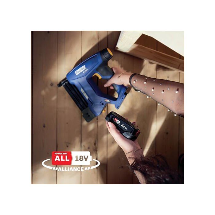 RAPID BTX606 BATTERY-POWERED STAPLER NAILER - Sold without battery