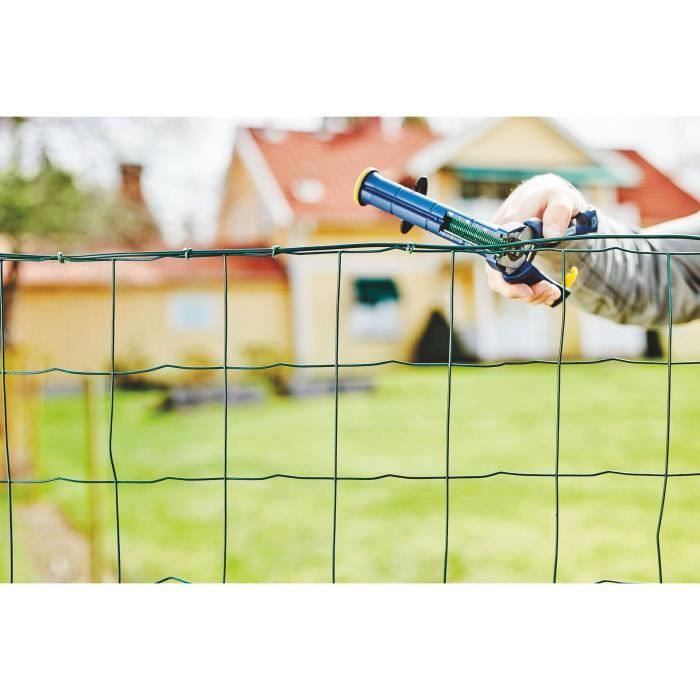 VR22 Rapid Agraf Wire Mesh Clip - Green Laminated - 1100 Staples