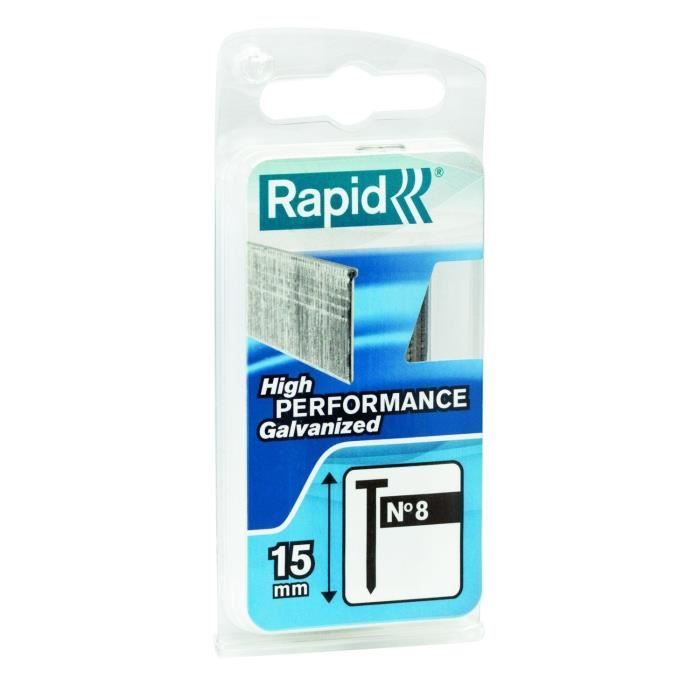 RAPID 1000 points 8 / 15mm galvanized