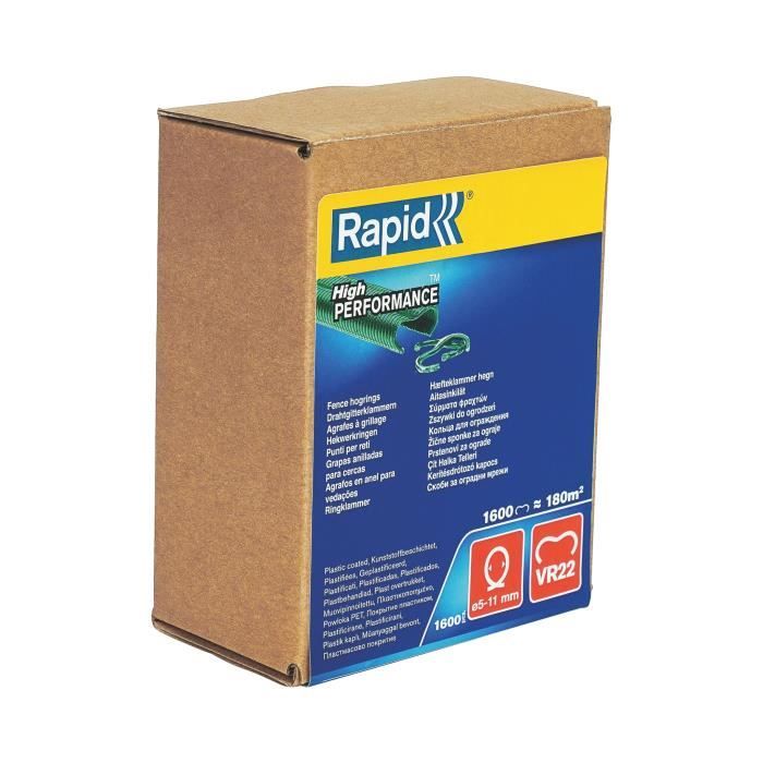 RAPID 1600 staples VR22 green