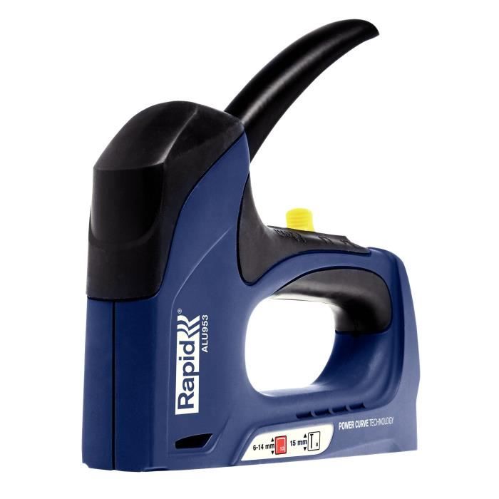 RAPID ALU953 Dual manual stapler - Aluminum