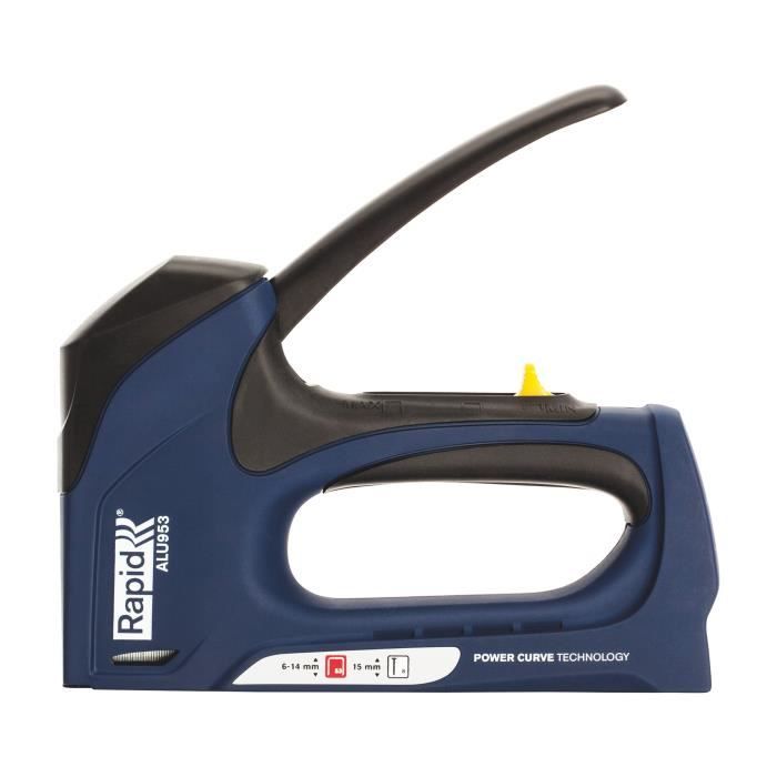RAPID ALU953 Dual manual stapler - Aluminum
