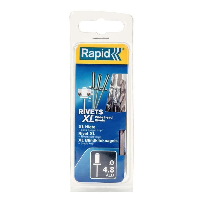 RAPID Rivets XL Ø4.8 x 12 mm 40 pcs