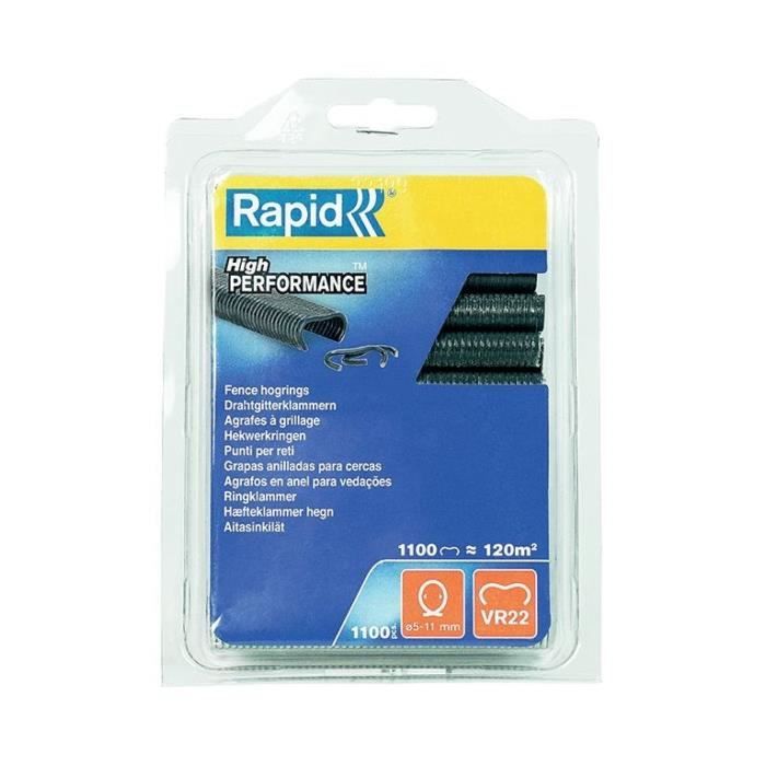 Grillage Staples Rapid VR22 gray