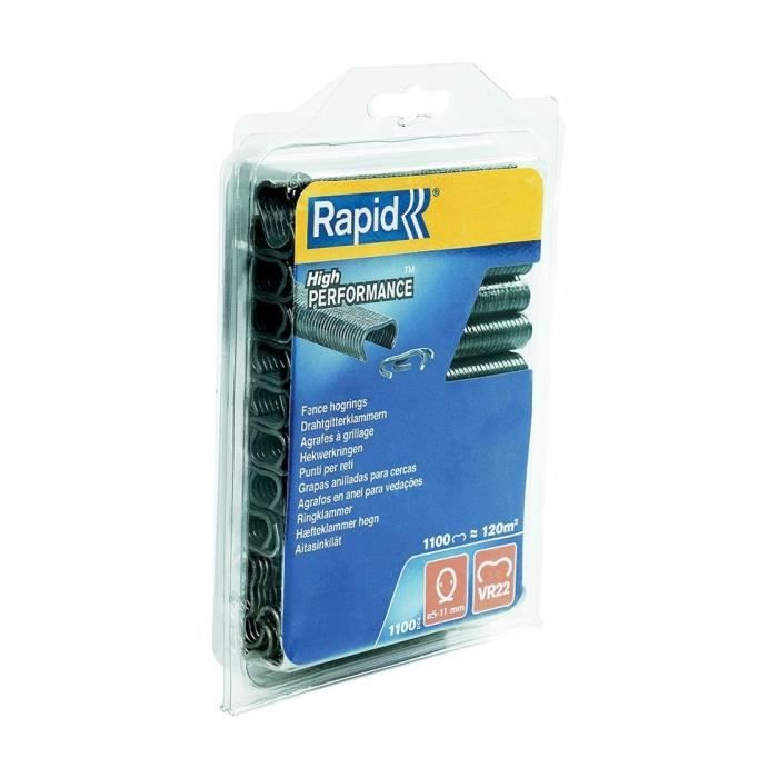 Grillage Staples Rapid VR22 gray