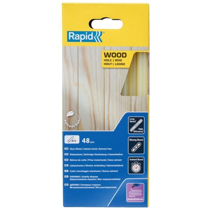 Rapid wooden glue sticks 12 mm