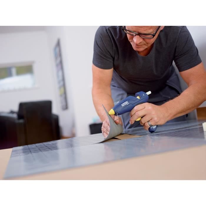 RAPID - CG270 glue gun - removable Box + glue 10 sticks