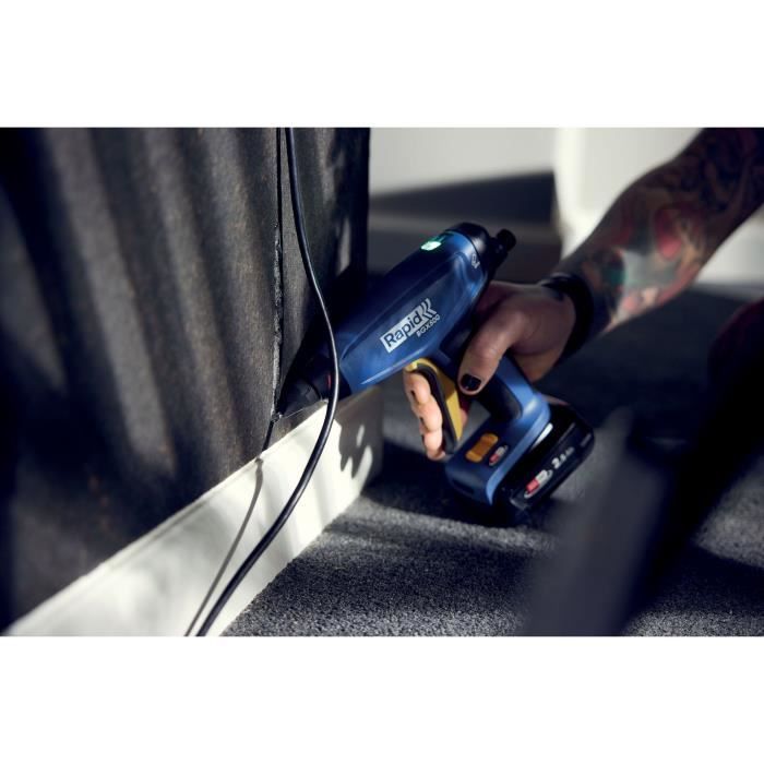18V 900g/h battery-powered glue gun - RAPID - BGX500 - Box without battery