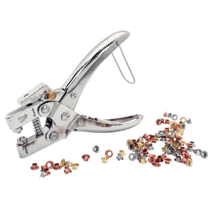 RAPID Eyelet pliers + 100 eyelets RP05