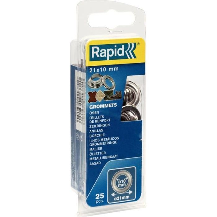 RAPID 25 reinforcement eyelets 10mm