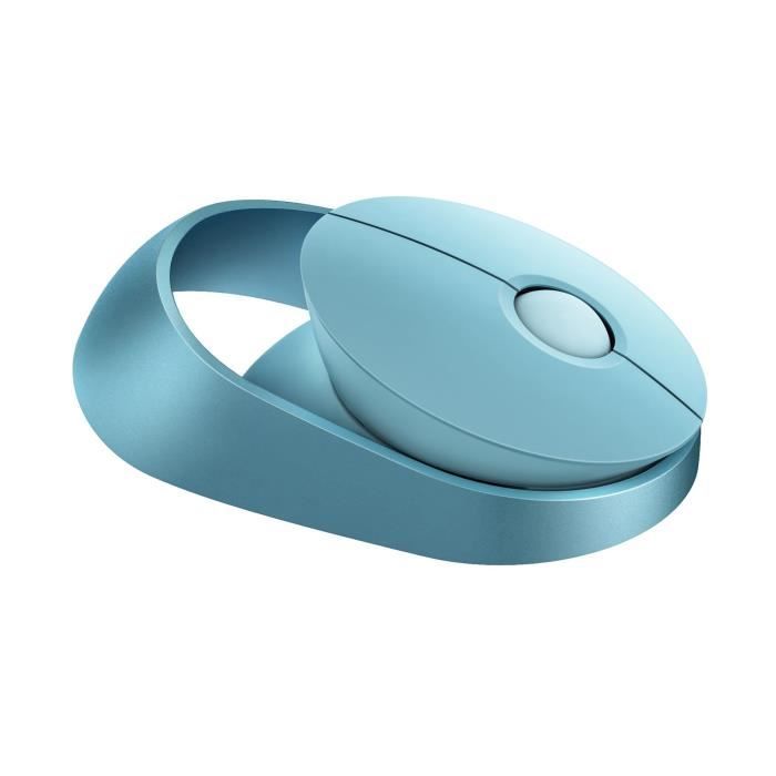 Wireless Mouse - RAPOO - RAMELO AIR 1 - Blue - Silent - Rechargeable - Multimode