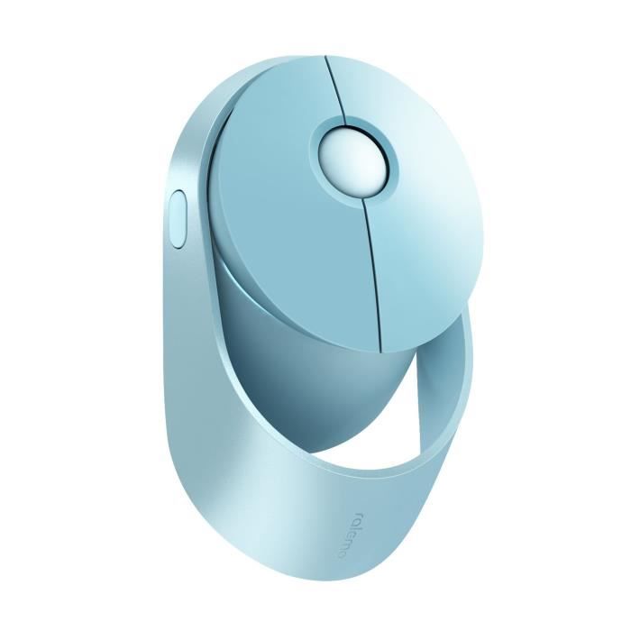 Wireless Mouse - RAPOO - RAMELO AIR 1 - Blue - Silent - Rechargeable - Multimode