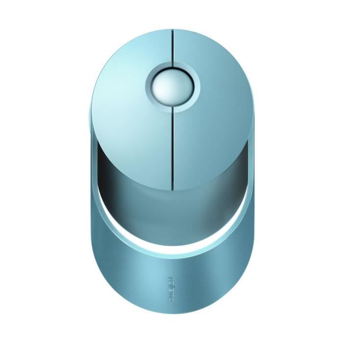 Wireless Mouse - RAPOO - RAMELO AIR 1 - Blue - Silent - Rechargeable - Multimode