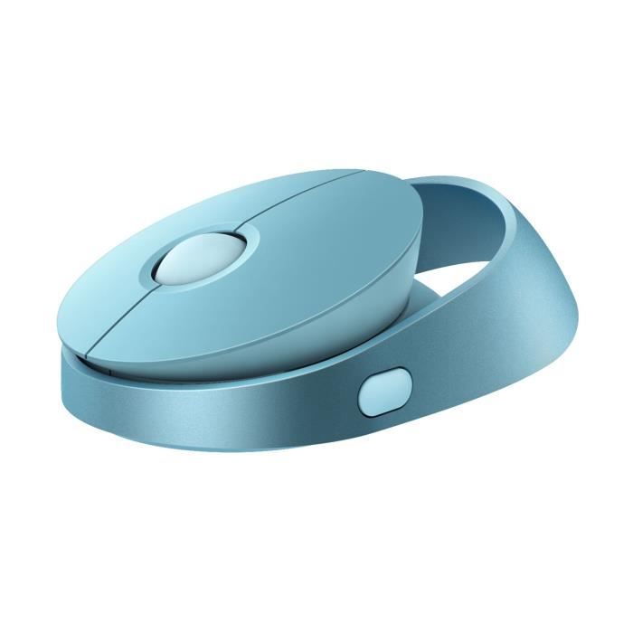 Wireless Mouse - RAPOO - RAMELO AIR 1 - Blue - Silent - Rechargeable - Multimode