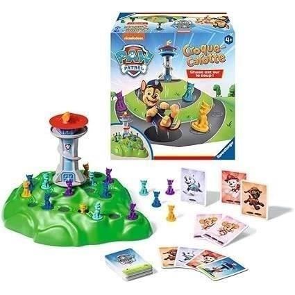 Carrot Crunch Paw Patrol, Fun Trail Game, Ages 4+, 22385, French Version, Ravensburger
