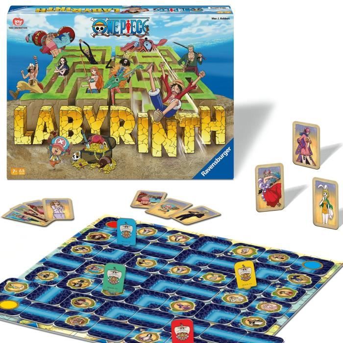 RavensburgerClassic Board GameOne Piece MazeBoard GamePuzzle GameChildren and FamilyFrom 7 years oldMixed22887