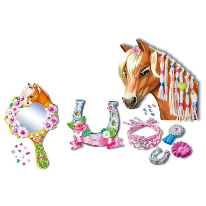 Ravensburger-Be Creative ChevalMulti-activity kit Horses10 creationsRelaxation and creative activityFrom 7 years old238751