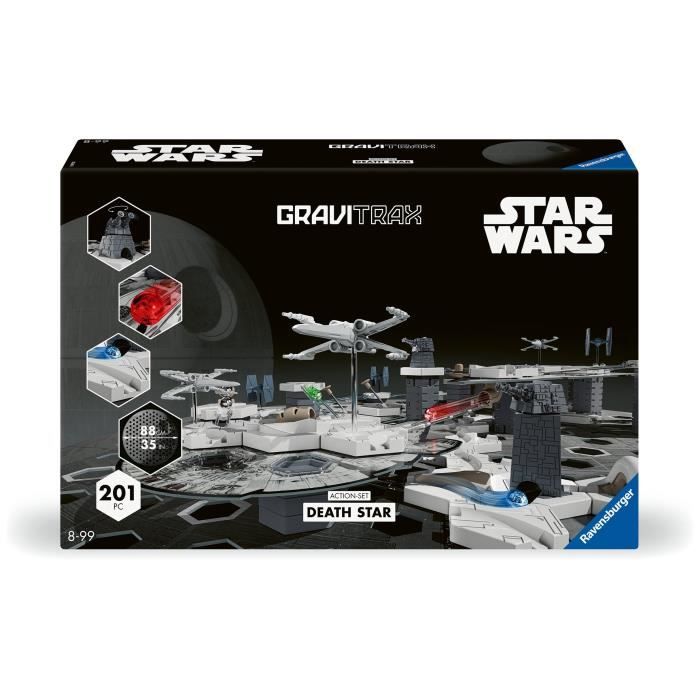 Ravensburger-Gravitrax Star Wars Set-188 pieces-Marble track-Construction game-Marble run-From 8 years old-23860
