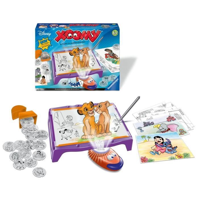 Xoomy Maxi Disney, Drawing table, Drawing, Mixed, Creative activity, From 6 years old, 23946, Ravensburger