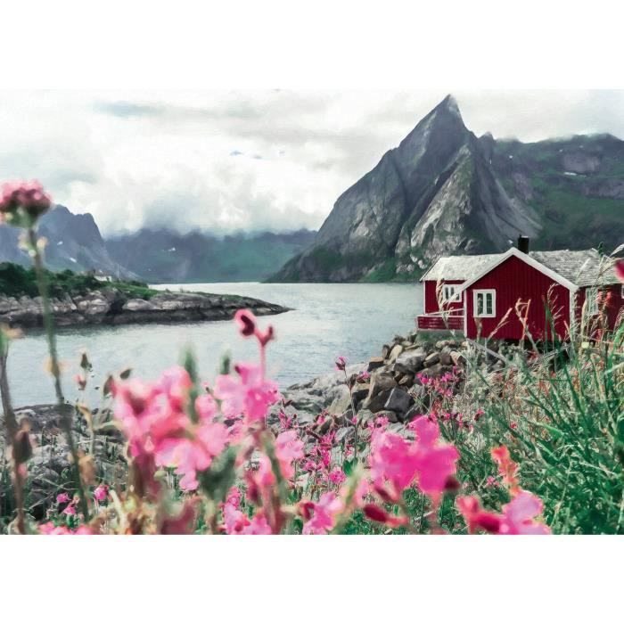 Ravensburger-Puzzle 1000p-Reine, Lofoten, Norway (Highlights)-Adults & Children-From 14 years-Premium quality puzzle-12000112
