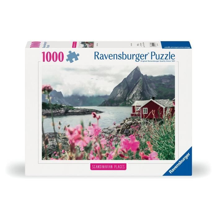 Ravensburger-Puzzle 1000p-Reine, Lofoten, Norway (Highlights)-Adults & Children-From 14 years-Premium quality puzzle-12000112