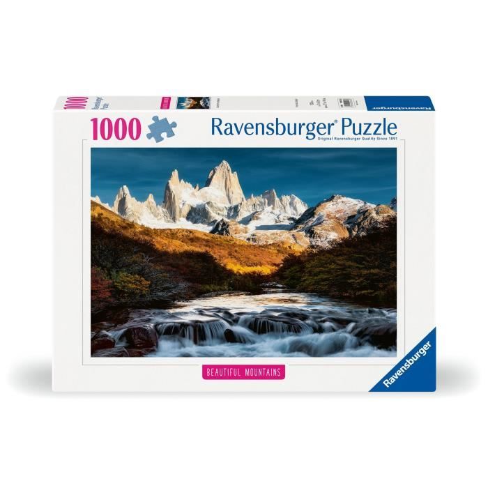 Puzzle 1000p The Fitz Roy Patagonia (Highlights), Adults & Children, Ages 14 and up, Premium Puzzle, 12000253, Ravensburger