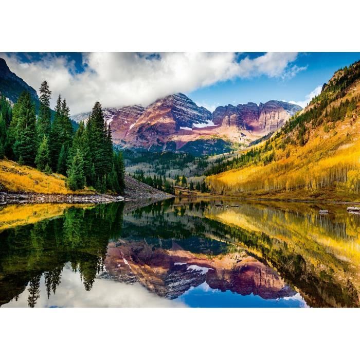 Ravensburger-Puzzle 1000p-Aspen, Colorado (Highlights)-Adults & Kids-Ages 14 and Up-Premium Quality Puzzle-12000255