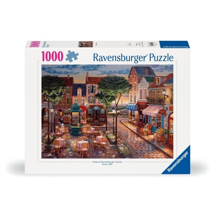 Puzzle 1000 pieces Paris in painting, Adults & children from 14 years old, Premium quality puzzle, 12000521, Ravensburger
