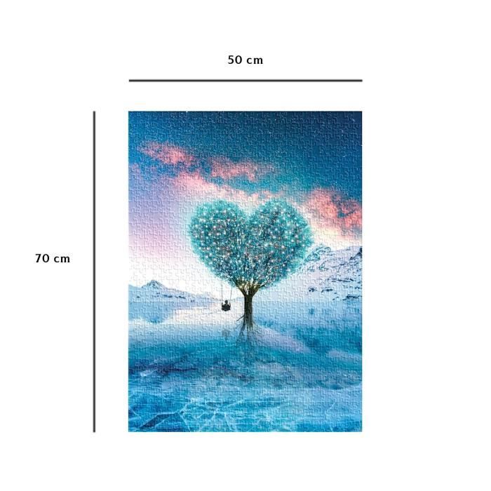 Nathan-Puzzle 1000 pieces-The tree of dreams/Diego Hernandez-Adults and children from 14 years old-Premium quality puzzle-12000905