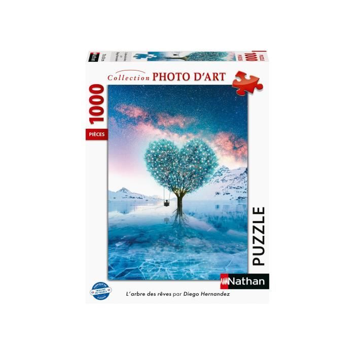 Nathan-Puzzle 1000 pieces-The tree of dreams/Diego Hernandez-Adults and children from 14 years old-Premium quality puzzle-12000905