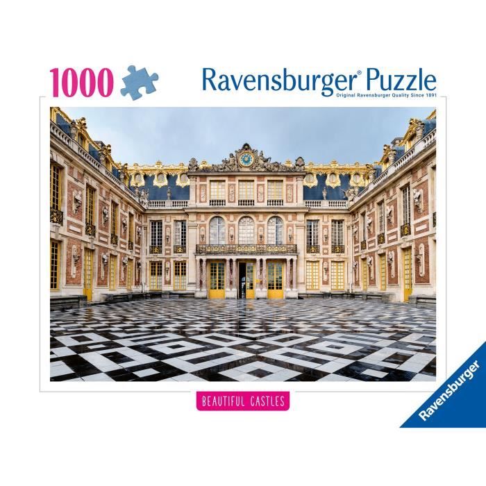 1000-piece puzzle Château de Versailles, France, Highlight Collection, from 14 years old, Château, 12001315, Ravensburger