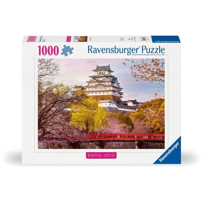 1000-piece puzzle Himeji Castle, Japan, Highlight Collection, from 14 years old, Castle, 12001316, Ravensburger