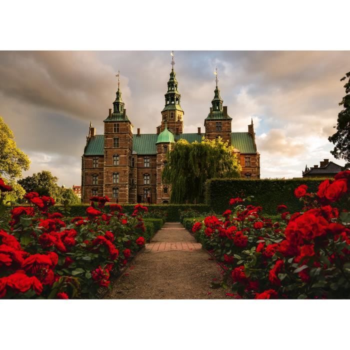 1000-piece puzzle Rosenborg Castle, Denmark, Highlight Collection, from 14 years old, Castle, 12001336, Ravensburger