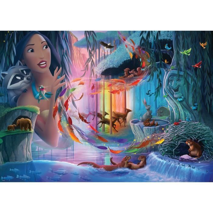 Pocahontas 1000 piece puzzle, Disney Princesses Collection, 14 year olds, Disney, 12001344, Ravensburger